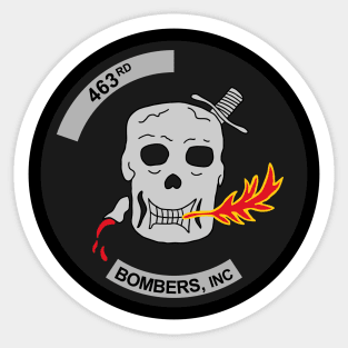 HMH 463 Bombers Inc Sticker